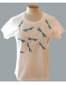 "Libellules" (Dragonflies) embroidered T-Shirt