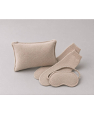 Coffret  "Cocoon" cachemire - trousse, masque de sommeil, chaussettes