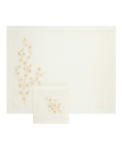 Set de table et serviette "Madame Butterfly"