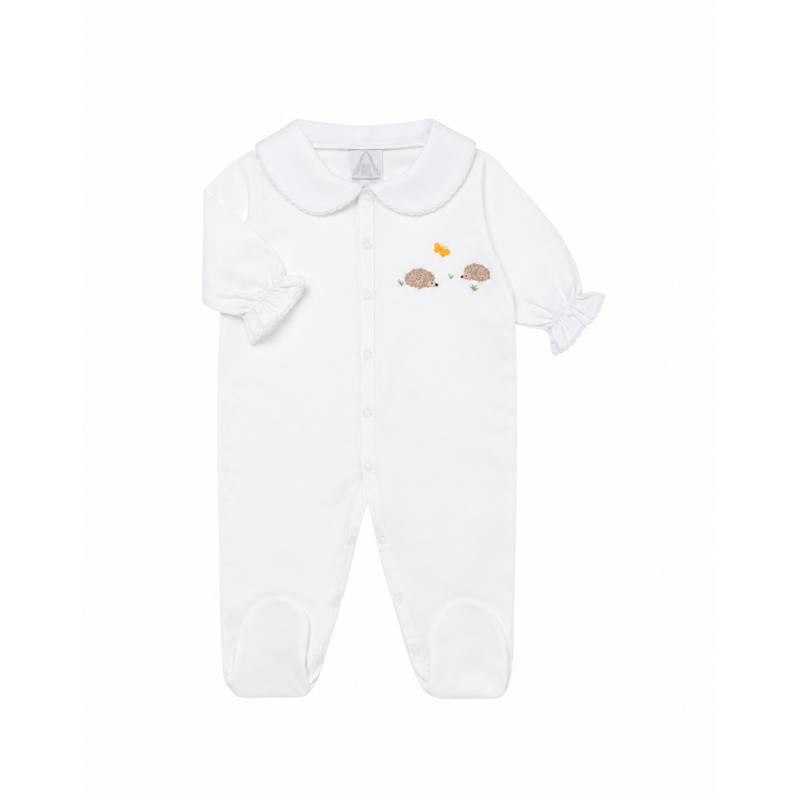 Hedgehog embroidered pyjama - Noël Paris