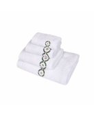 "Polka" bath towels