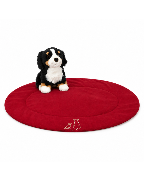 Embroidered dog mat - Noël Paris