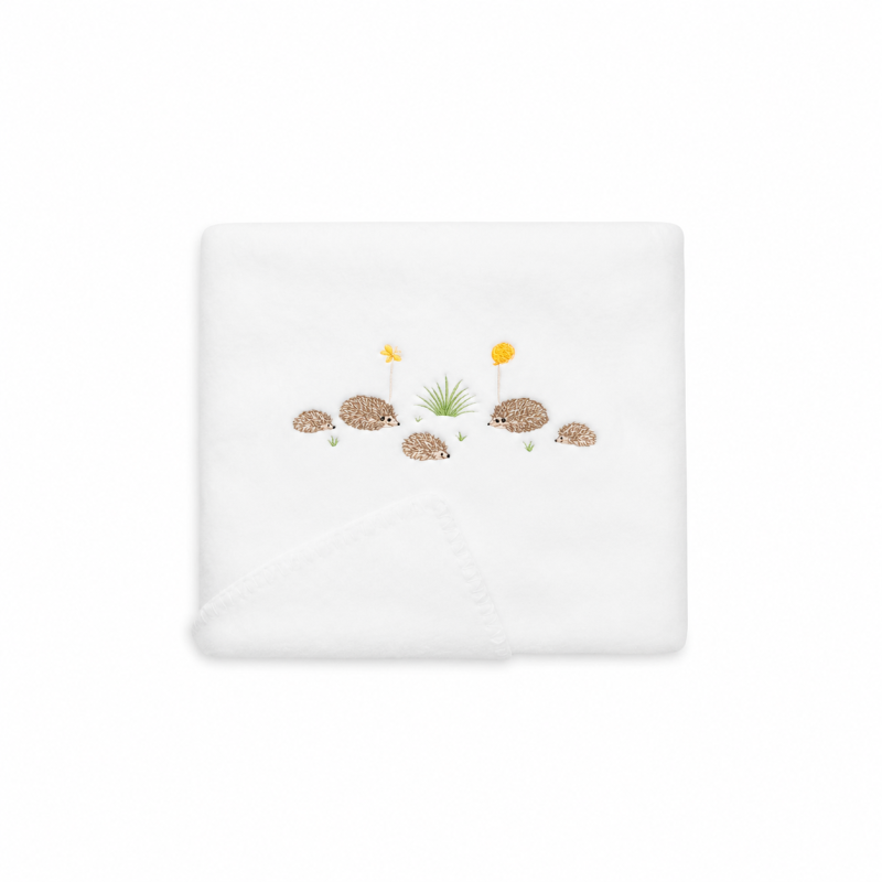 Hedgehogs Fleece blanket - Noël Paris