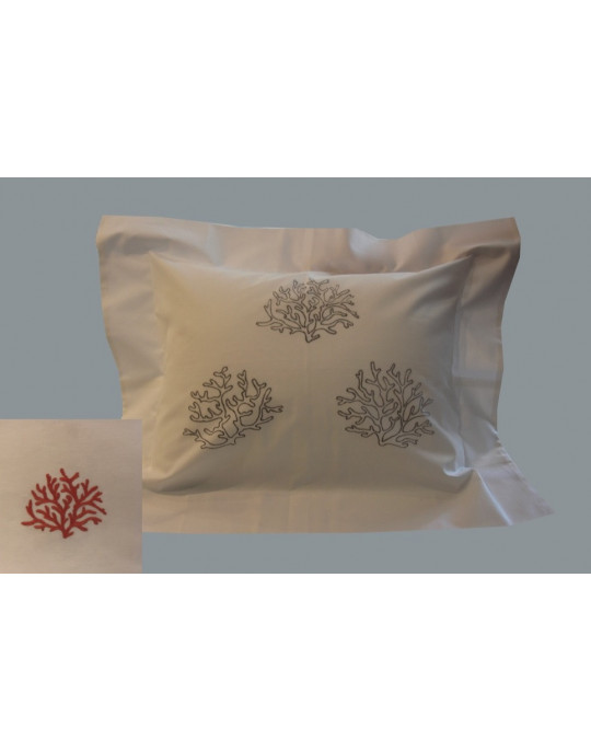 "3 Coraux" pillow case pattern