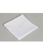 "Libellules" hand embroidered handkerchief