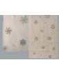 "Cristaux de neige" table runner pattern