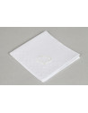 "Coeur de Fougere" hand embroidered handkerchief