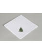 "Sapin" hand embroidered handkerchief