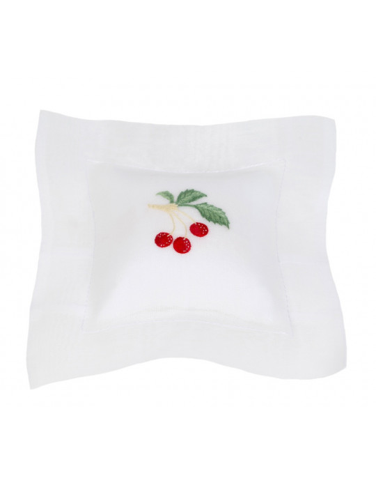 "Cerises" (Cherries) scented cushion